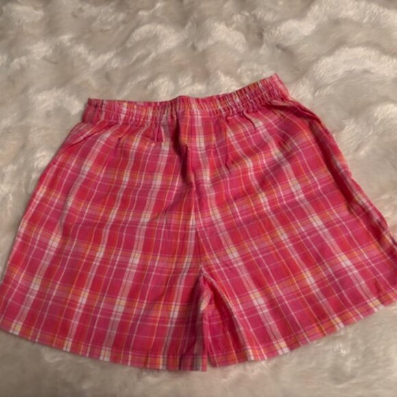 ☀️ 3/$25 Wardrobe Essentials Plaid Shorts Girls Size 5 - Picture 6 of 9